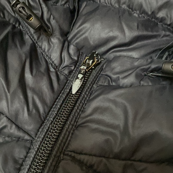 ❤️ Uniqlo Long Puffer Ultra Light Down Black Jacket Size Extra Small XS - Picture 9 of 13